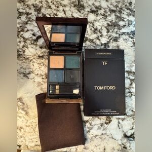 Tom Ford Eye Color Quad in Dark Opulence with Gold and Black